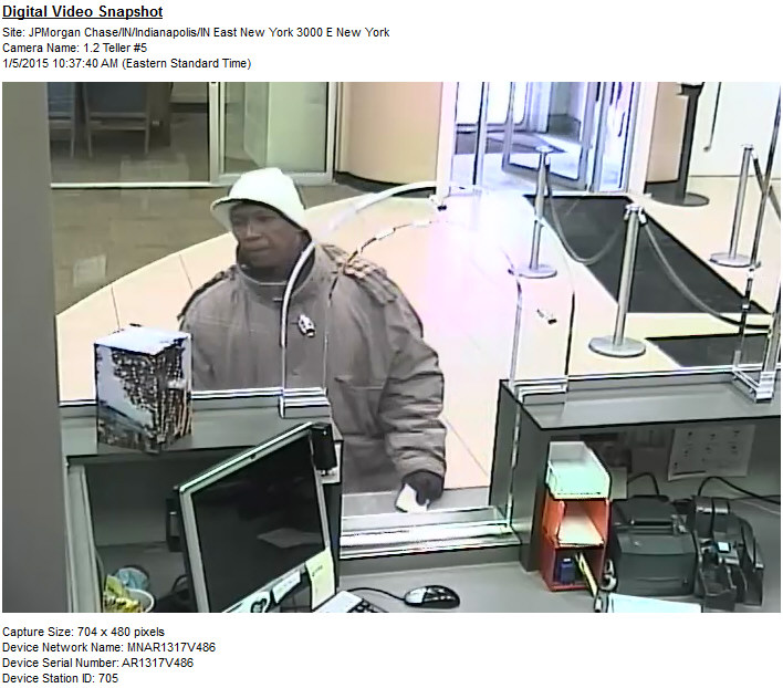 FBI asks for public's help identifying robbery suspect - Indianapolis ...