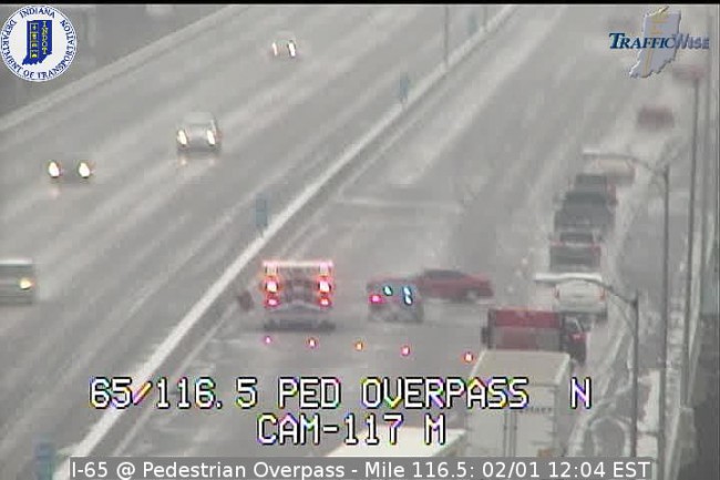Slick roads lead to multiple accidents - Indianapolis News | Indiana ...