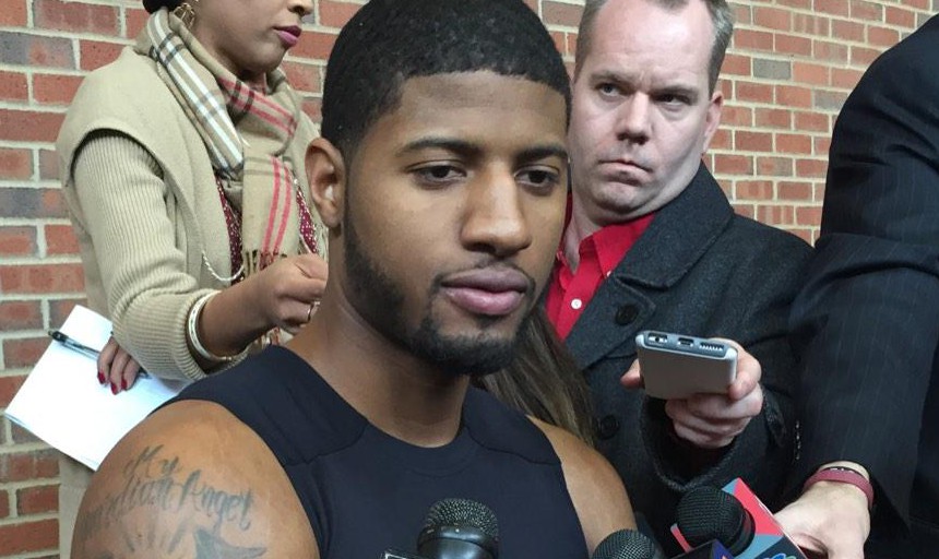 George at practice: I see the old PG coming back - Indianapolis News ...