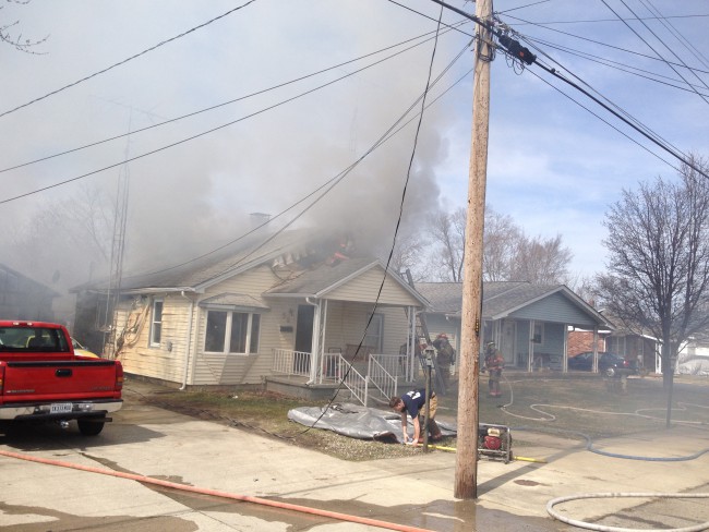 Columbus home completely destroyed after fire - Indianapolis News ...
