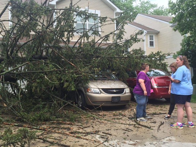 Central Indiana sees damage after severe storms - Indianapolis News ...