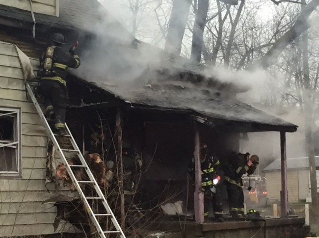 Fire badly damages near east side house - Indianapolis News | Indiana ...
