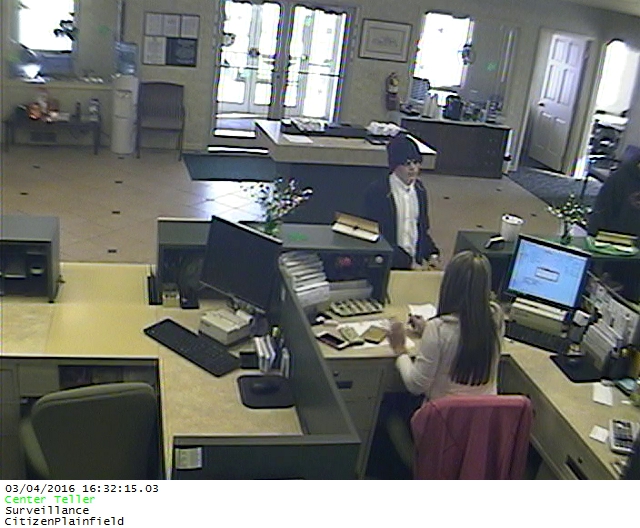 Plainfield police searching for bank robbery suspect - Indianapolis ...