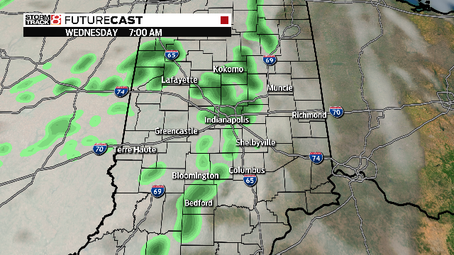 Rain moving into area overnight - Indianapolis News | Indiana Weather ...