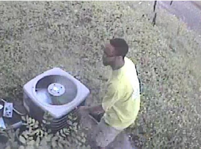 Security camera catches man stealing AC unit - Indianapolis News ...