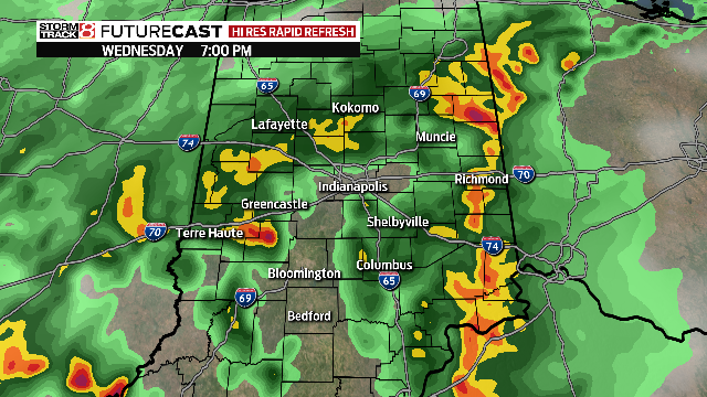Severe thunderstorm watch issued for several central Indiana counties ...