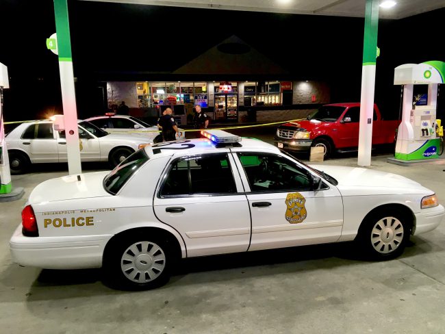 Man shot during attempted robbery at gas station - Indianapolis News ...