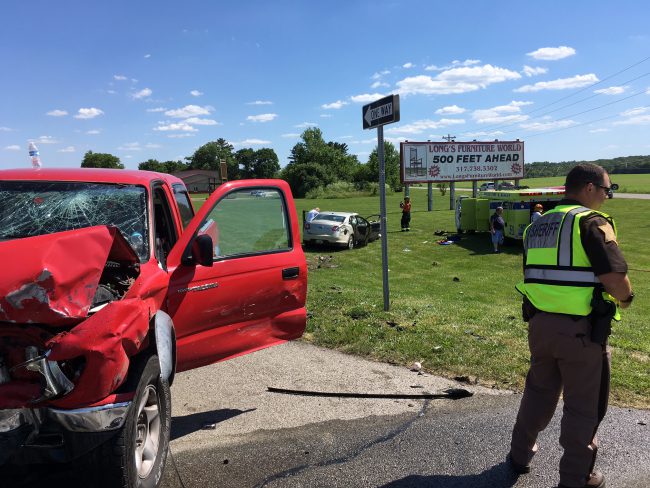5 injured following Johnson Co. crash - Indianapolis News | Indiana ...