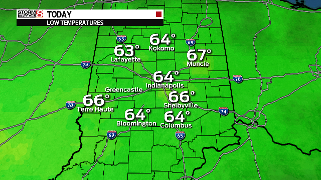 More rain expected to close out the work week - Indianapolis News ...