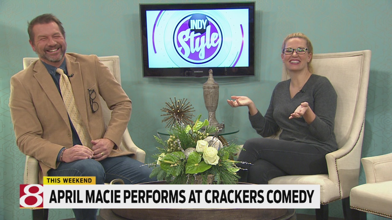 Comedian April Macie performs at Crackers Comedy this weekend ...