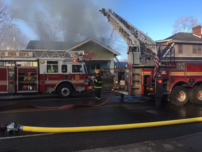 Officials respond to house fire on city's north side - Indianapolis ...