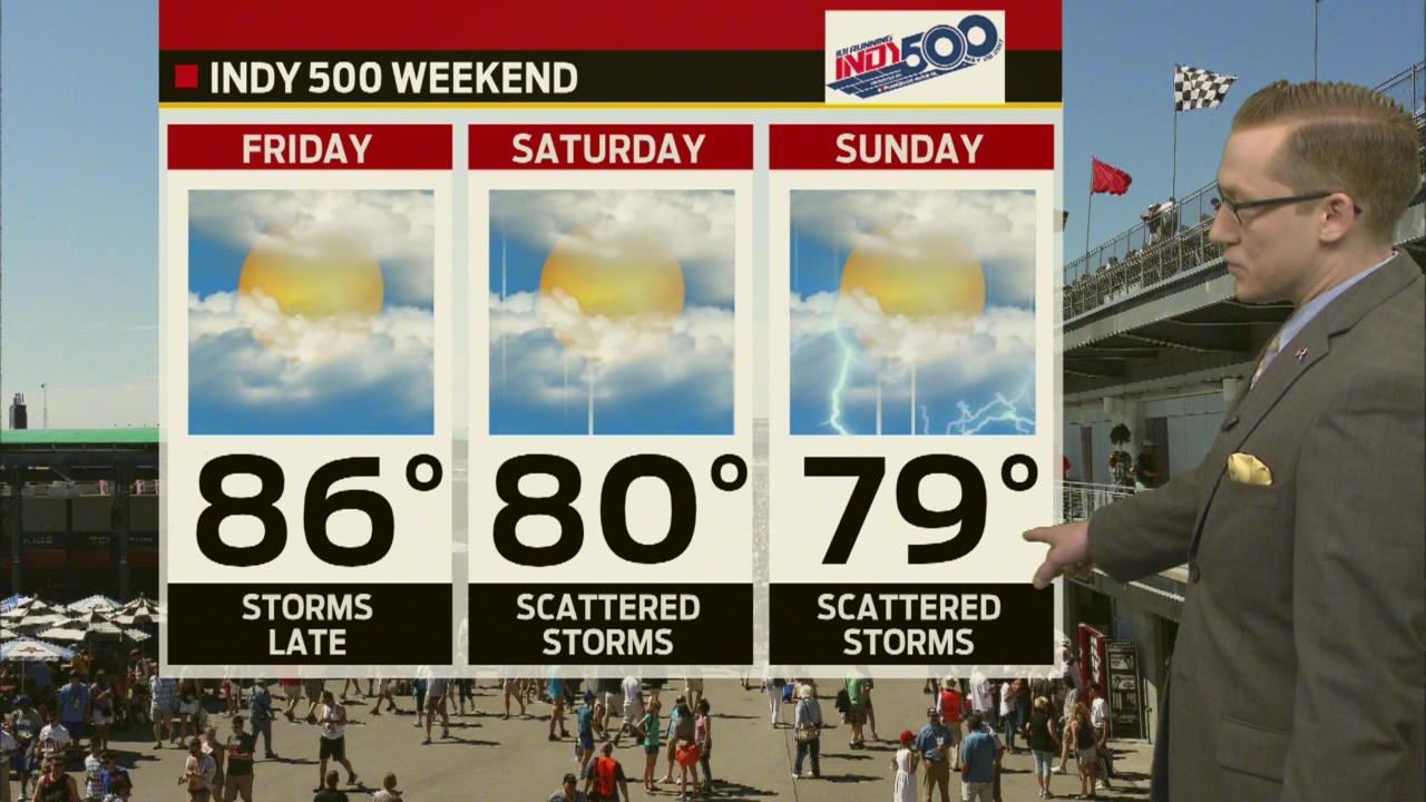 Strong to severe storms possible Sunday and Monday - Indianapolis News ...