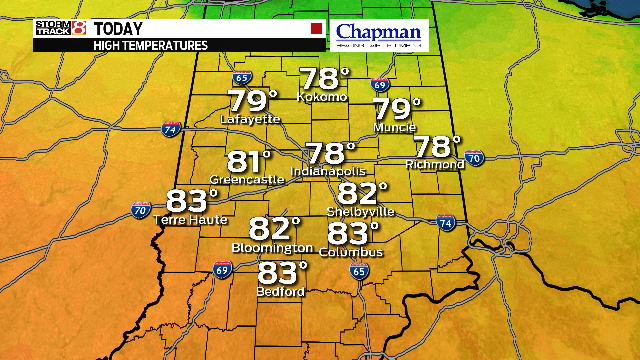 Wet, warm and windy eight days ahead - Indianapolis News | Indiana ...