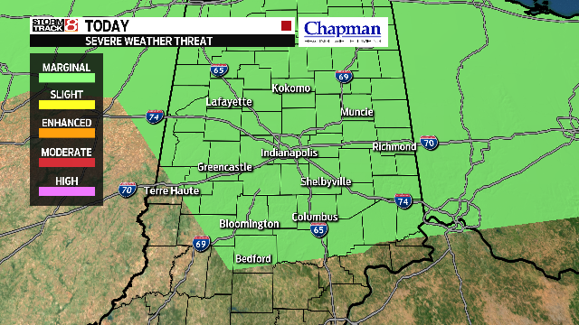 More rain this evening and Friday - Indianapolis News | Indiana Weather ...