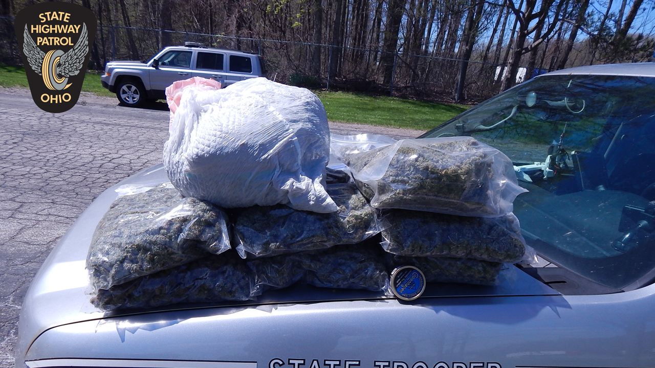 Ohio troopers seize more than $23,000 in pot during traffic stop ...