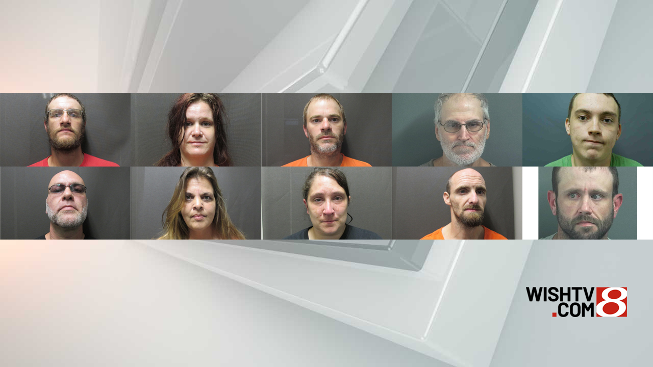 10 arrested in southwest Indiana drug bust - Indianapolis News ...
