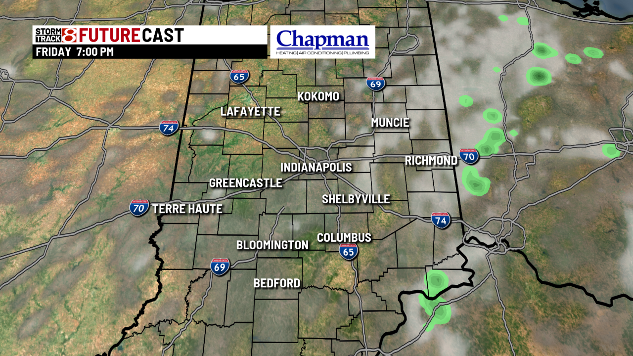 Temperatures continue to climb with upper 80s possible this weekend ...