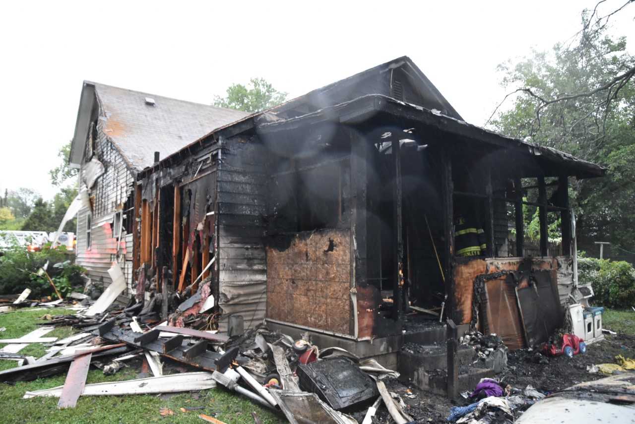 2 adults, 2 children hospitalized after early morning house fire ...