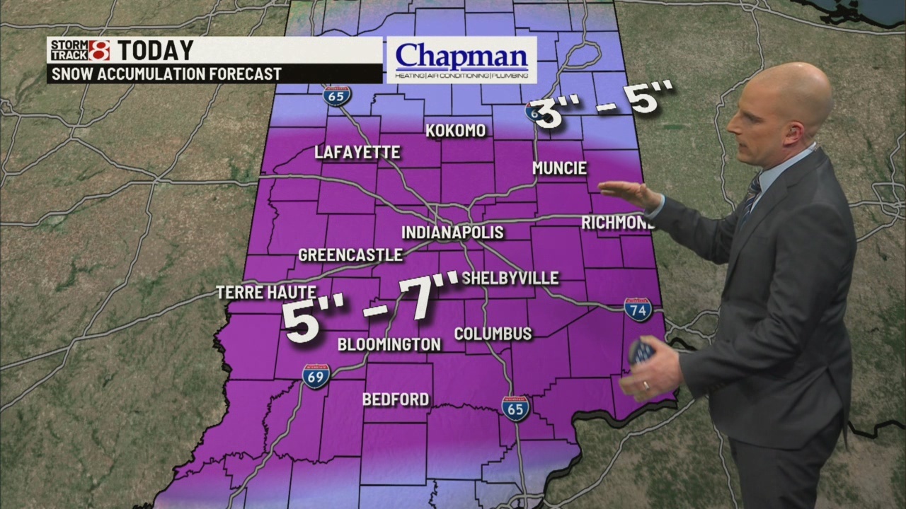 Winter storm warning today - Indianapolis News | Indiana Weather ...