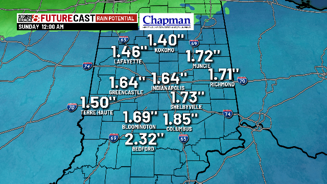 Morning showers; Cloudy and breezy afternoon - Indianapolis News ...