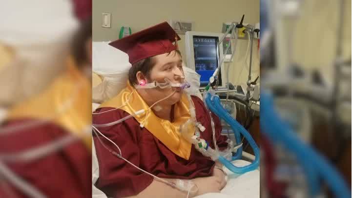 High school senior graduates before losing battle with muscular ...