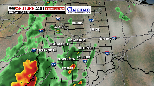 Storms return to central Indiana Sunday - Indianapolis News | Indiana ...