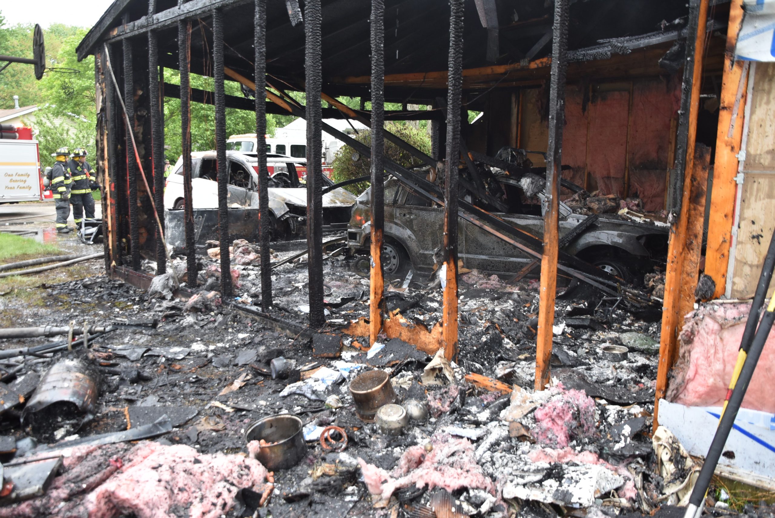 Family displaced after house fire on city's south side - Indianapolis ...