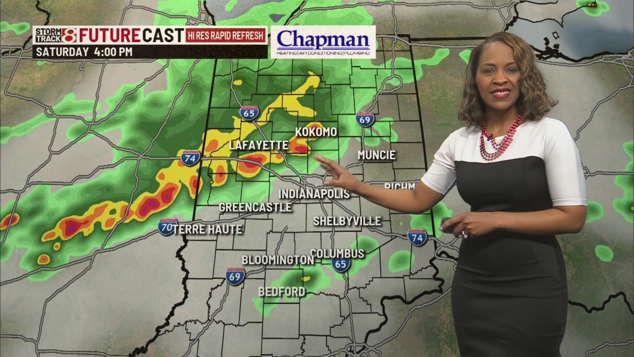 Warm temperatures and chances for weekend storms - Indianapolis News ...