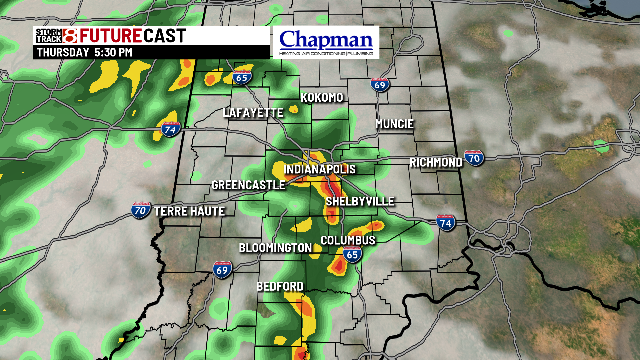 More storm chances today - Indianapolis News | Indiana Weather ...