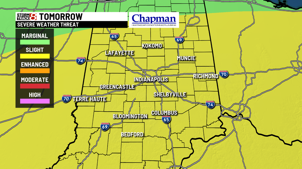 More storm chances this week - Indianapolis News | Indiana Weather ...