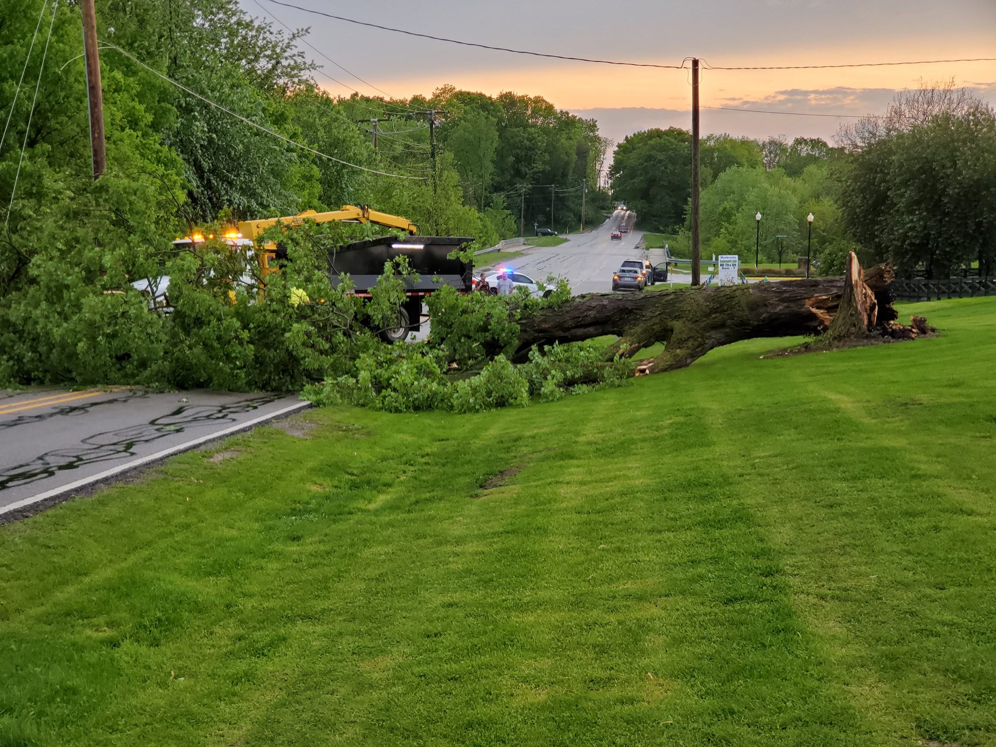 Strong winds, heavy rain cause damage across central Indiana ...