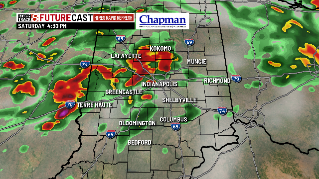 Heavy rain and storms this weekend - Indianapolis News | Indiana ...