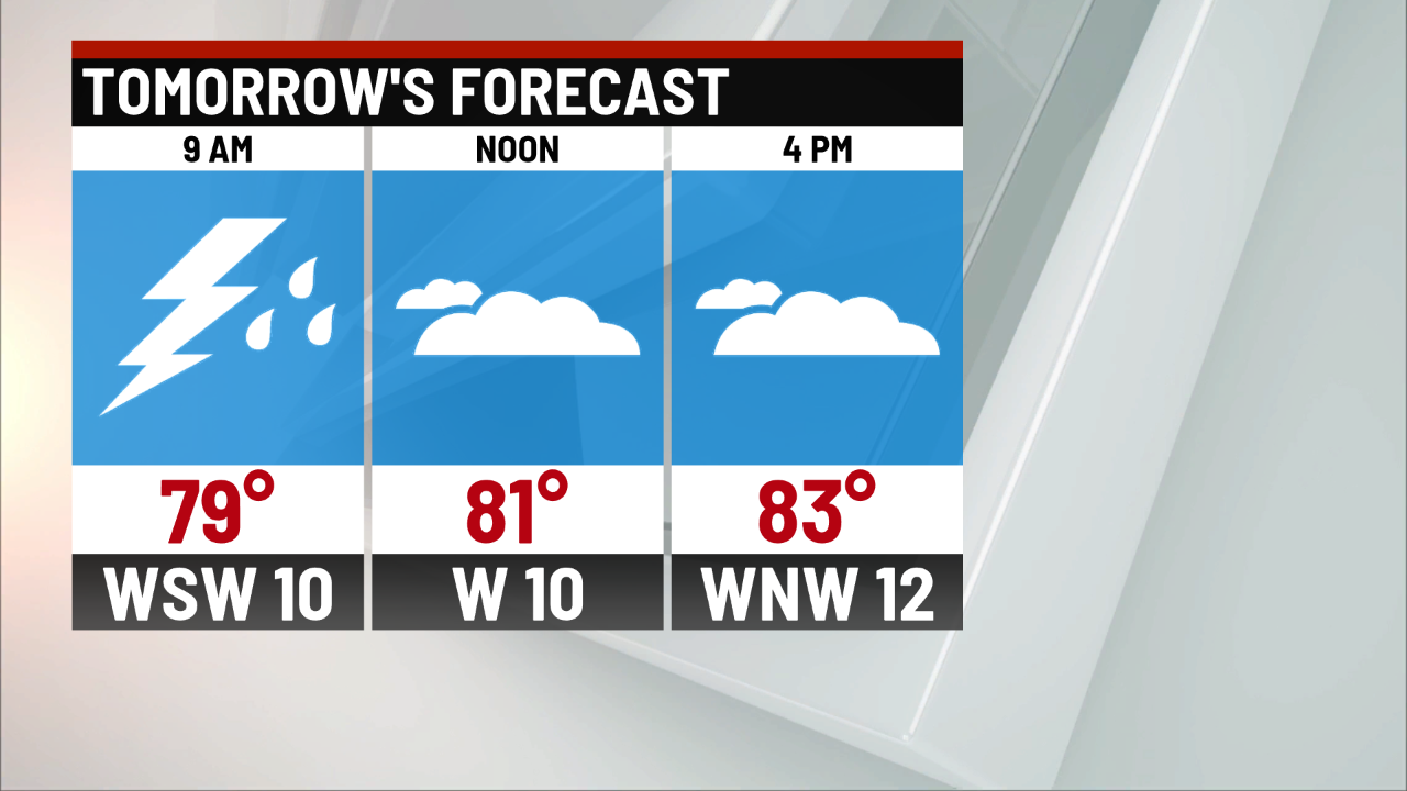 Strong storms possible overnight - Indianapolis News | Indiana Weather ...
