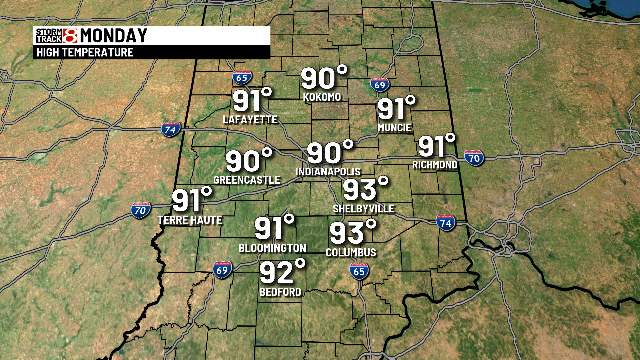 Hot and humid this weekend - Indianapolis News | Indiana Weather ...