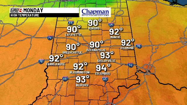Summerlike heat and humidity return - Indianapolis News | Indiana ...