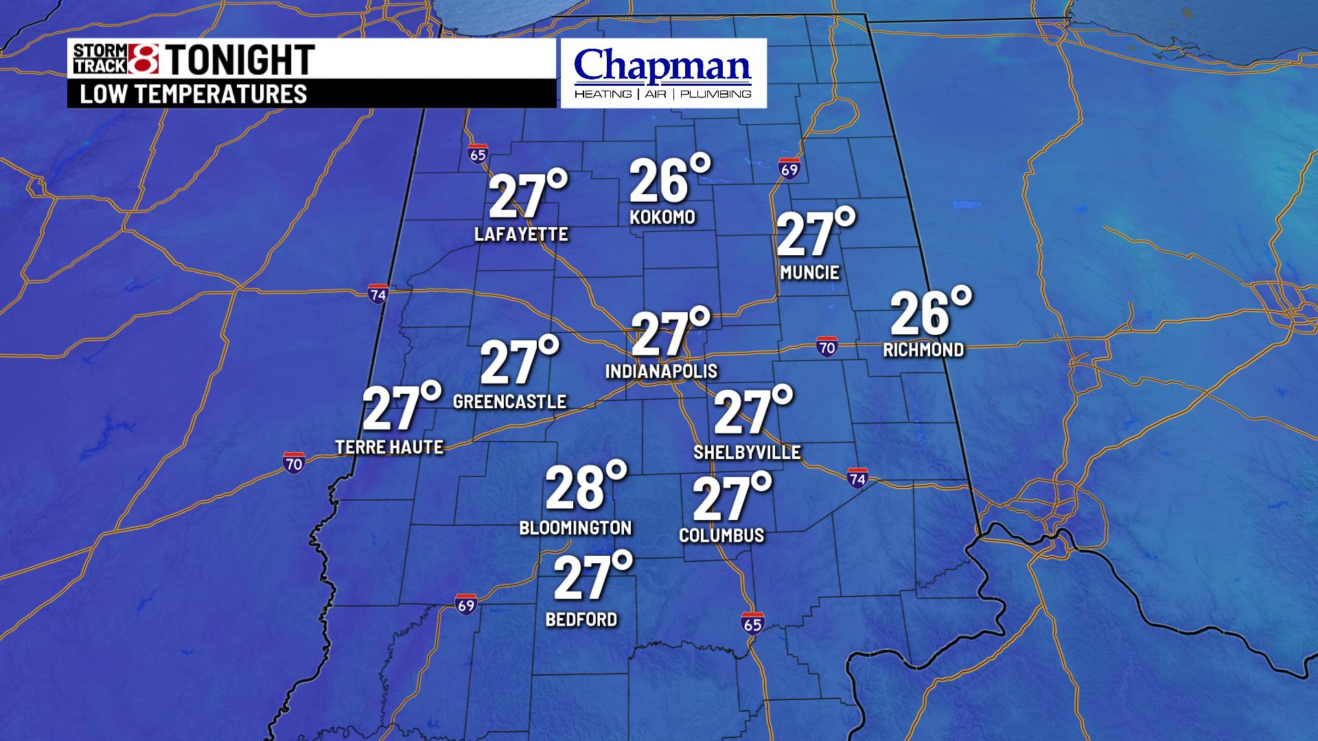 Sunny and warmer Sunday - Indianapolis News | Indiana Weather | Indiana ...
