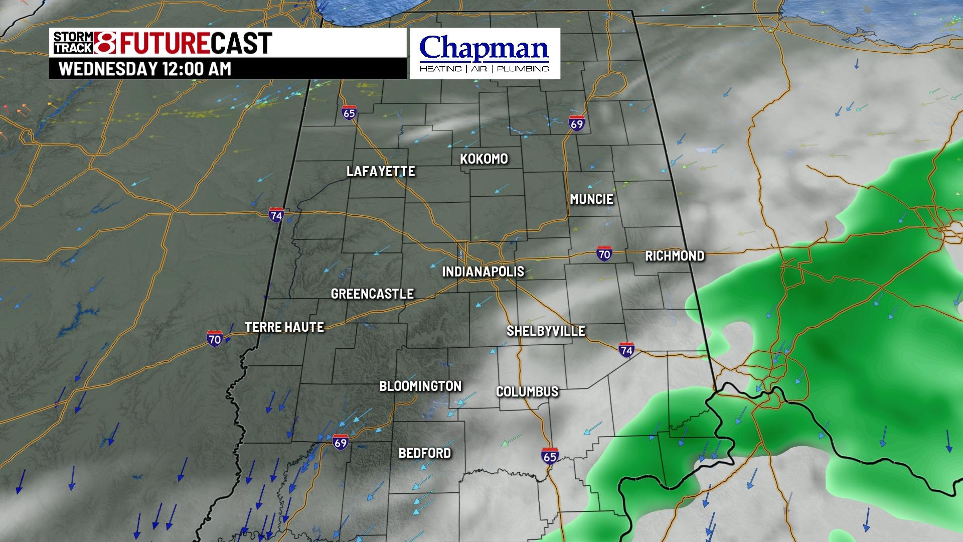 Several rain chances this week - Indianapolis News | Indiana Weather ...
