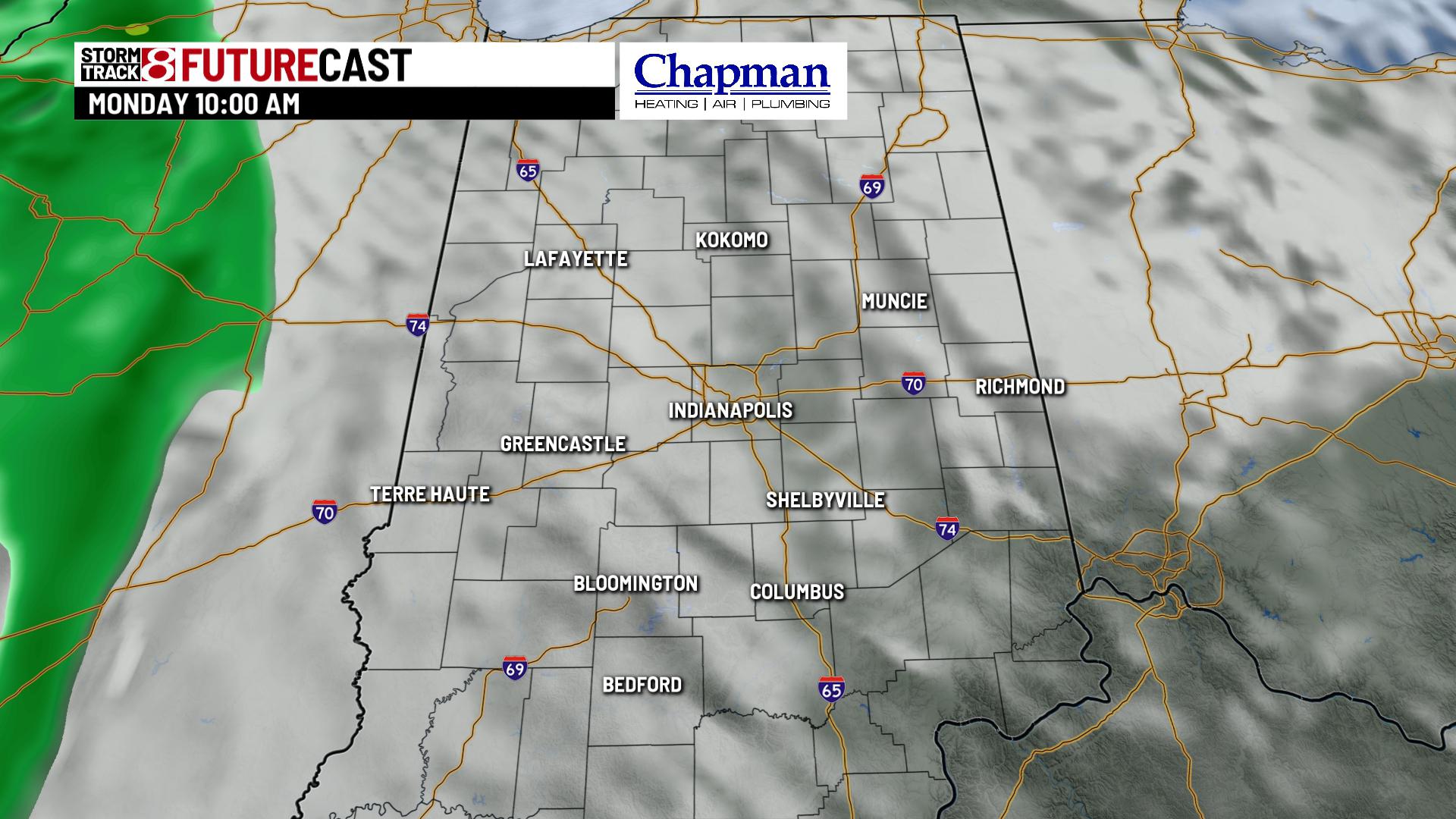 Sunny, warm and breezy Sunday - Indianapolis News | Indiana Weather ...