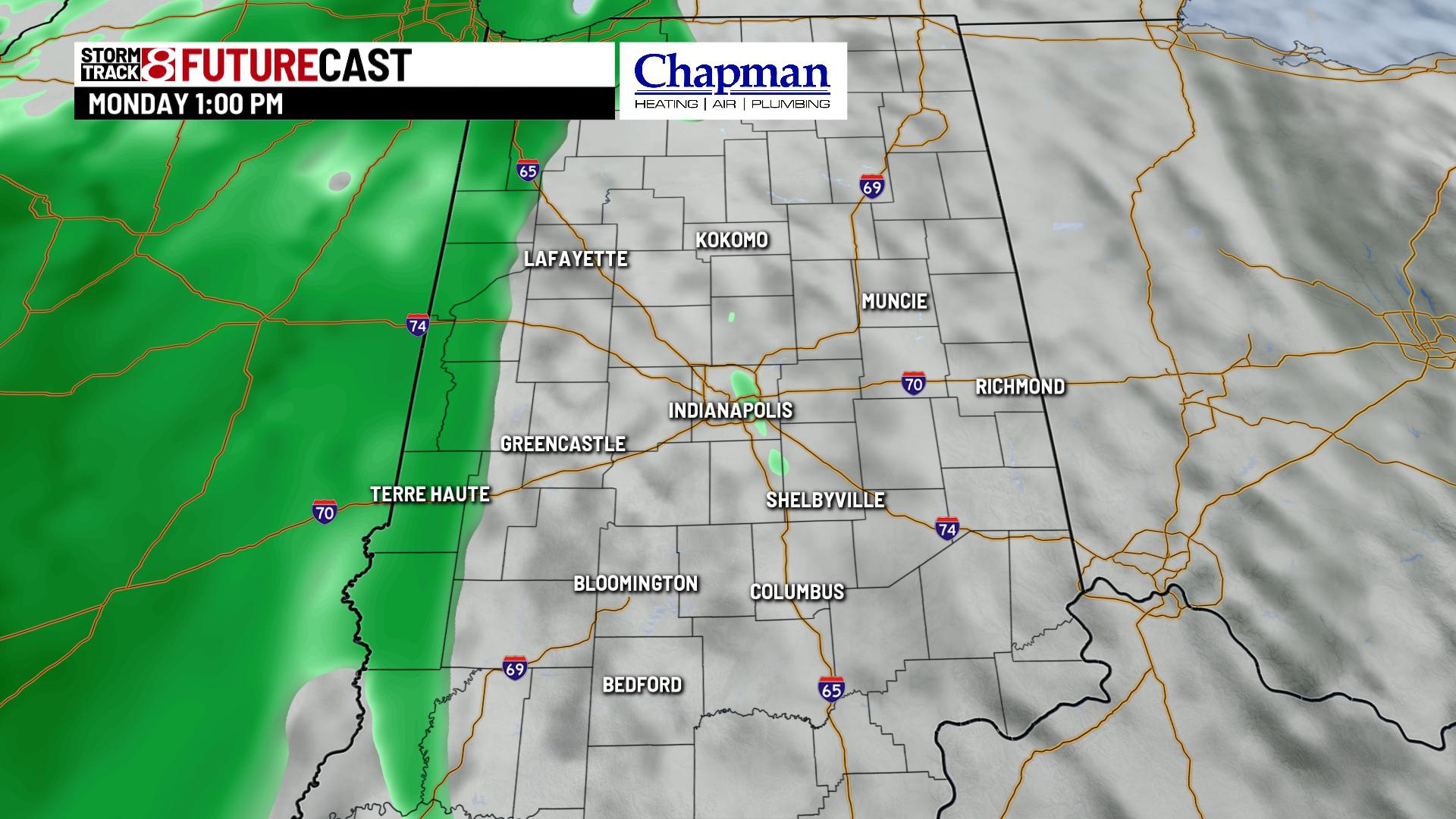 Sunny, warm and breezy Sunday - Indianapolis News | Indiana Weather ...