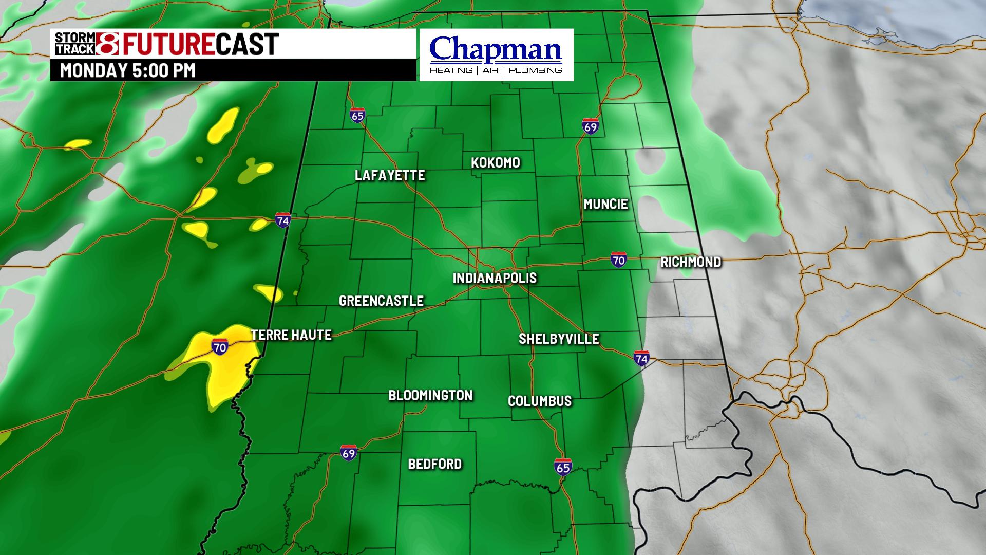 Sunny, warm and breezy Sunday - Indianapolis News | Indiana Weather ...