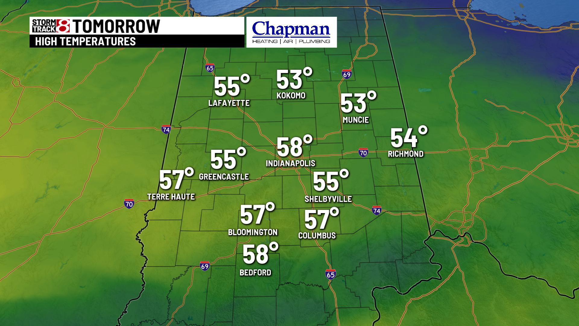 Cloudy afternoon with more opportunities for rain - Indianapolis News ...