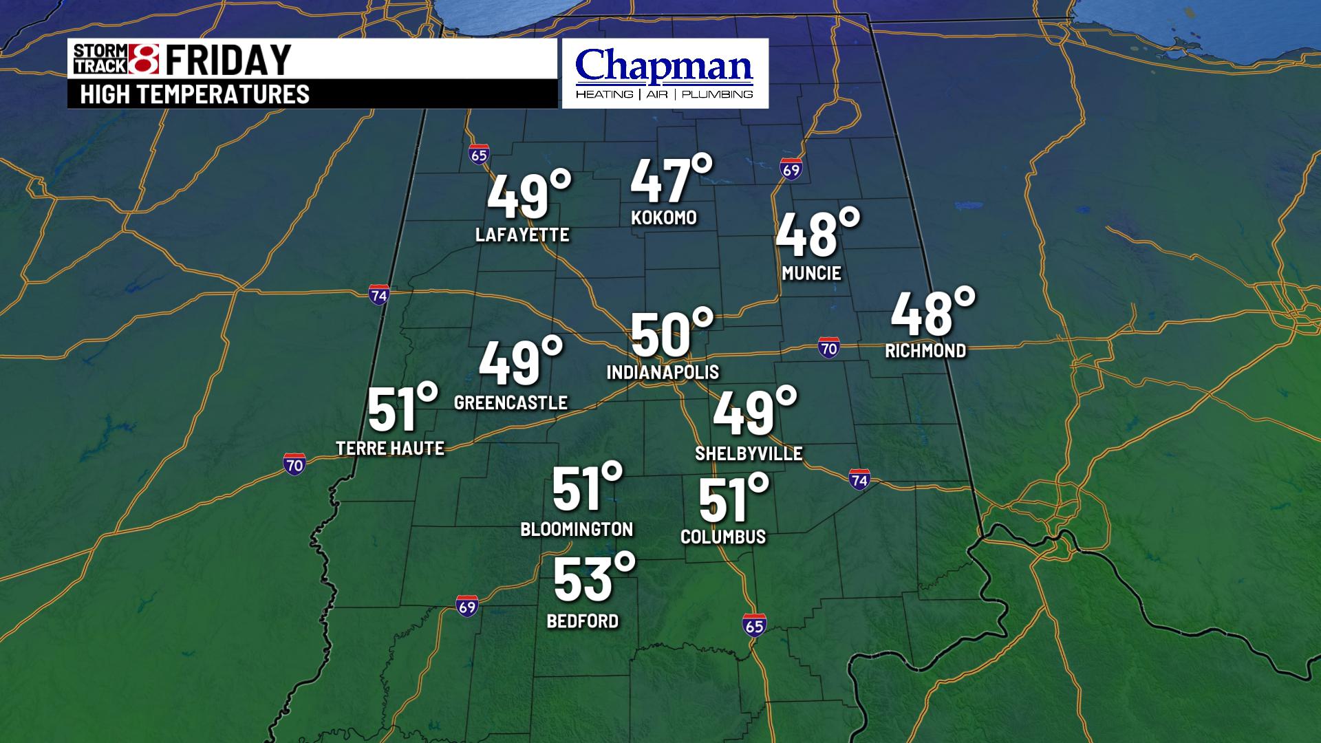 Cloudy Wednesday; Storms possible Thursday afternoon - Indianapolis ...