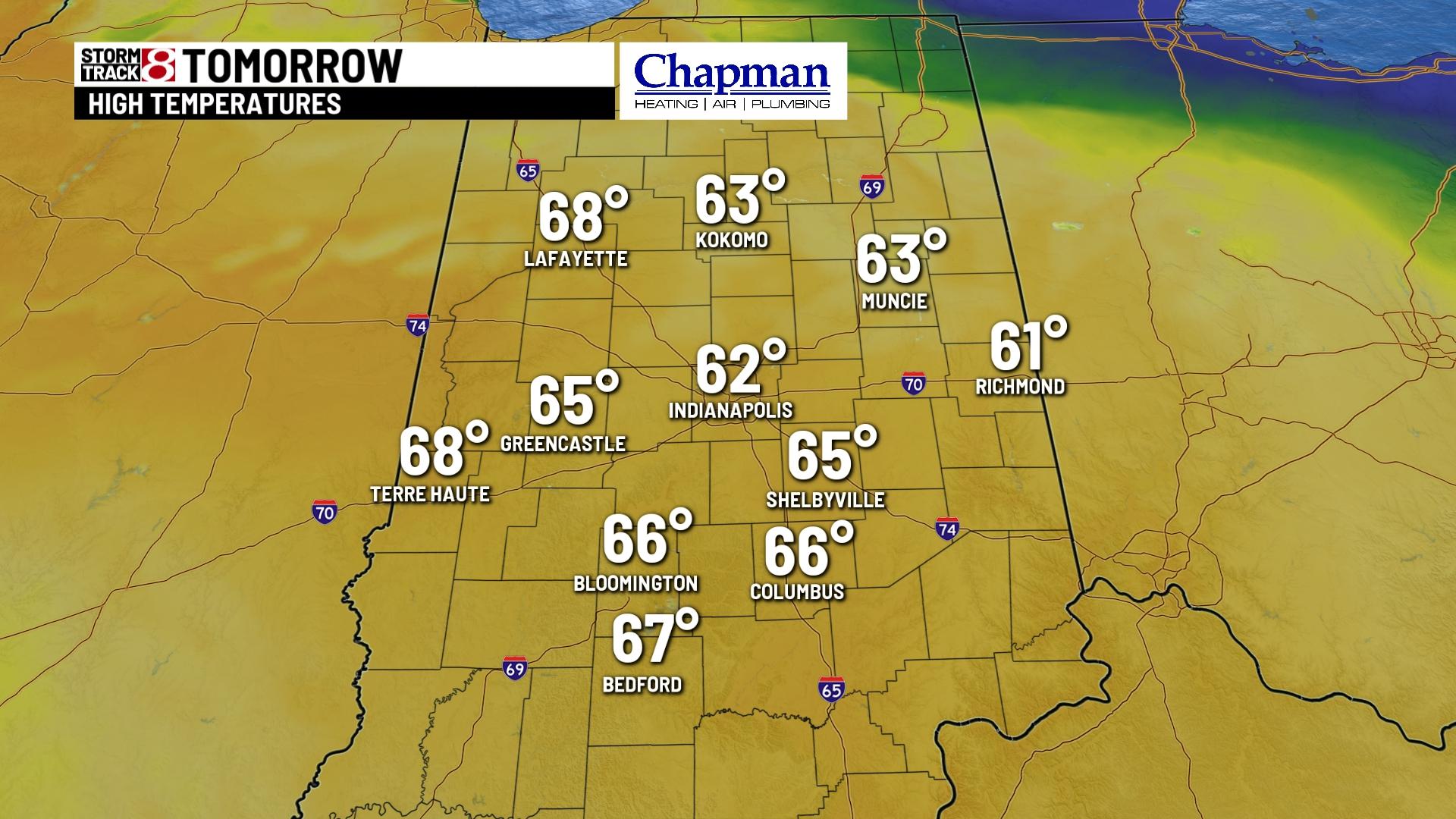 Cool and breezy day - Indianapolis News | Indiana Weather | Indiana ...