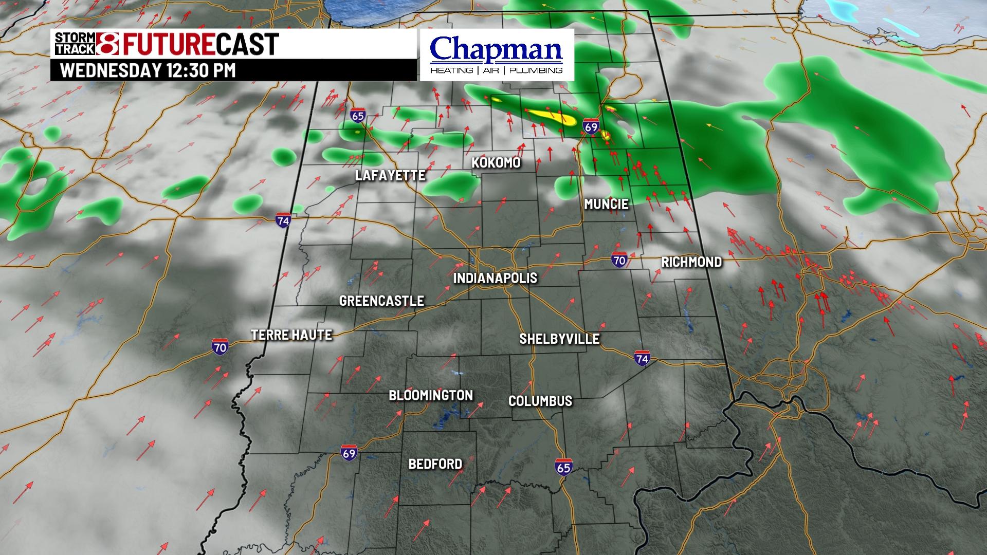 Cool and breezy day - Indianapolis News | Indiana Weather | Indiana ...