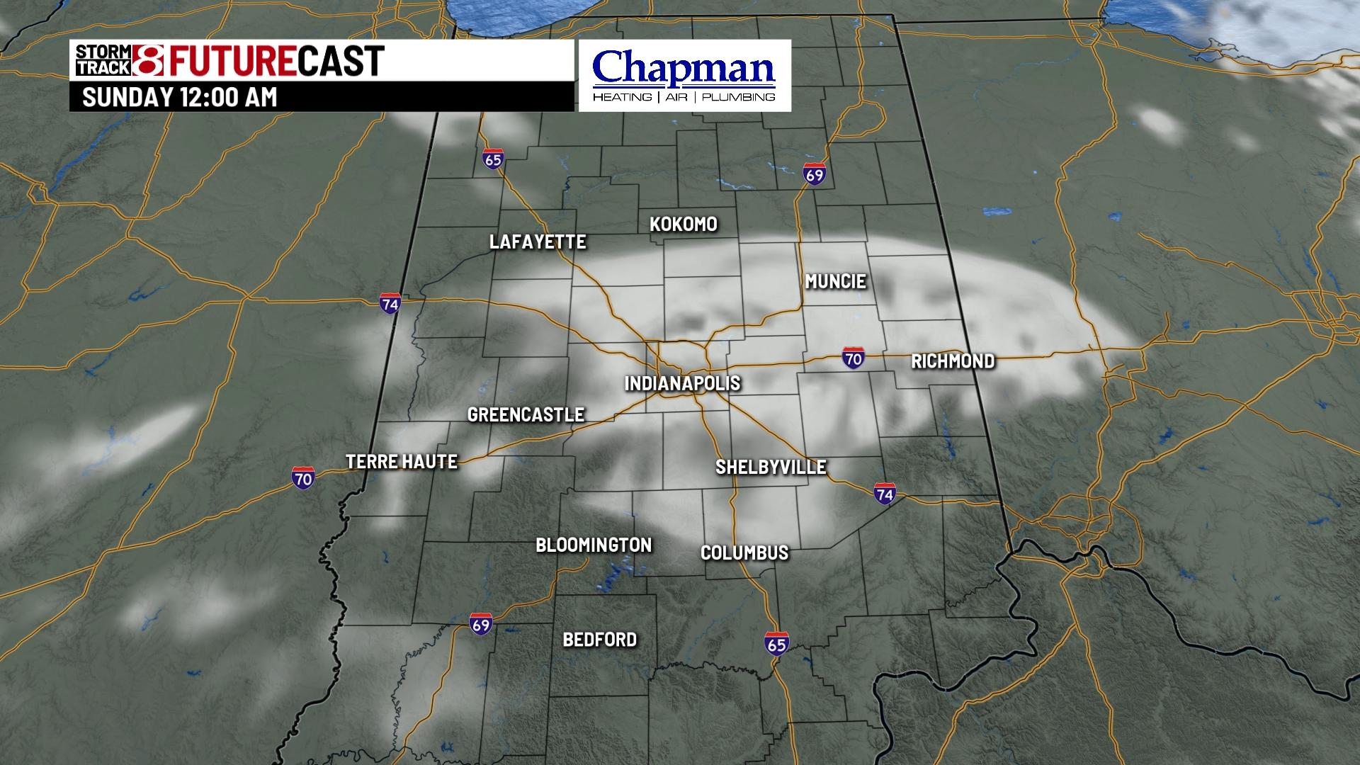 Sunny and comfortable Sunday - Indianapolis News | Indiana Weather ...
