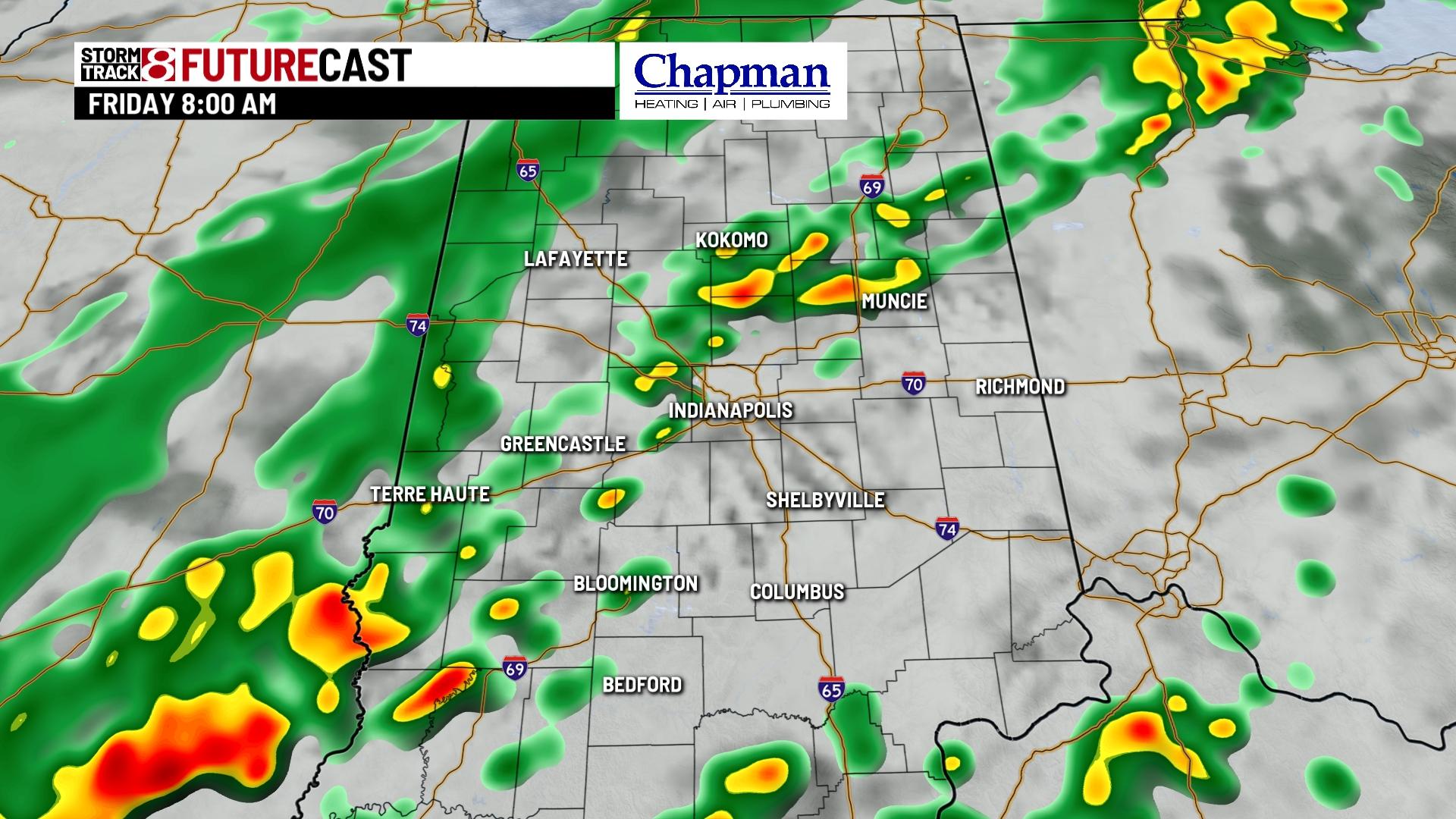 Tracking Thursday's storms - Indianapolis News | Indiana Weather ...