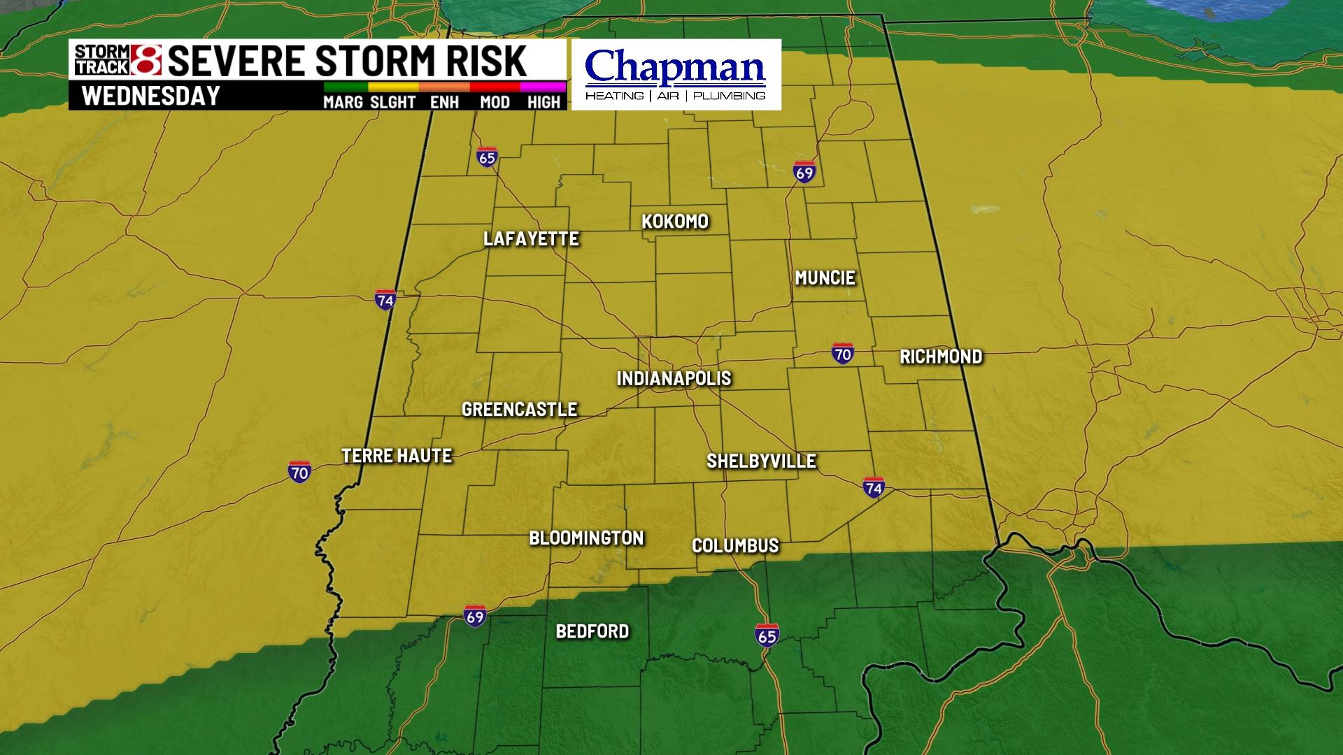 Summer heat and humidity to return with storm chances - Indianapolis ...