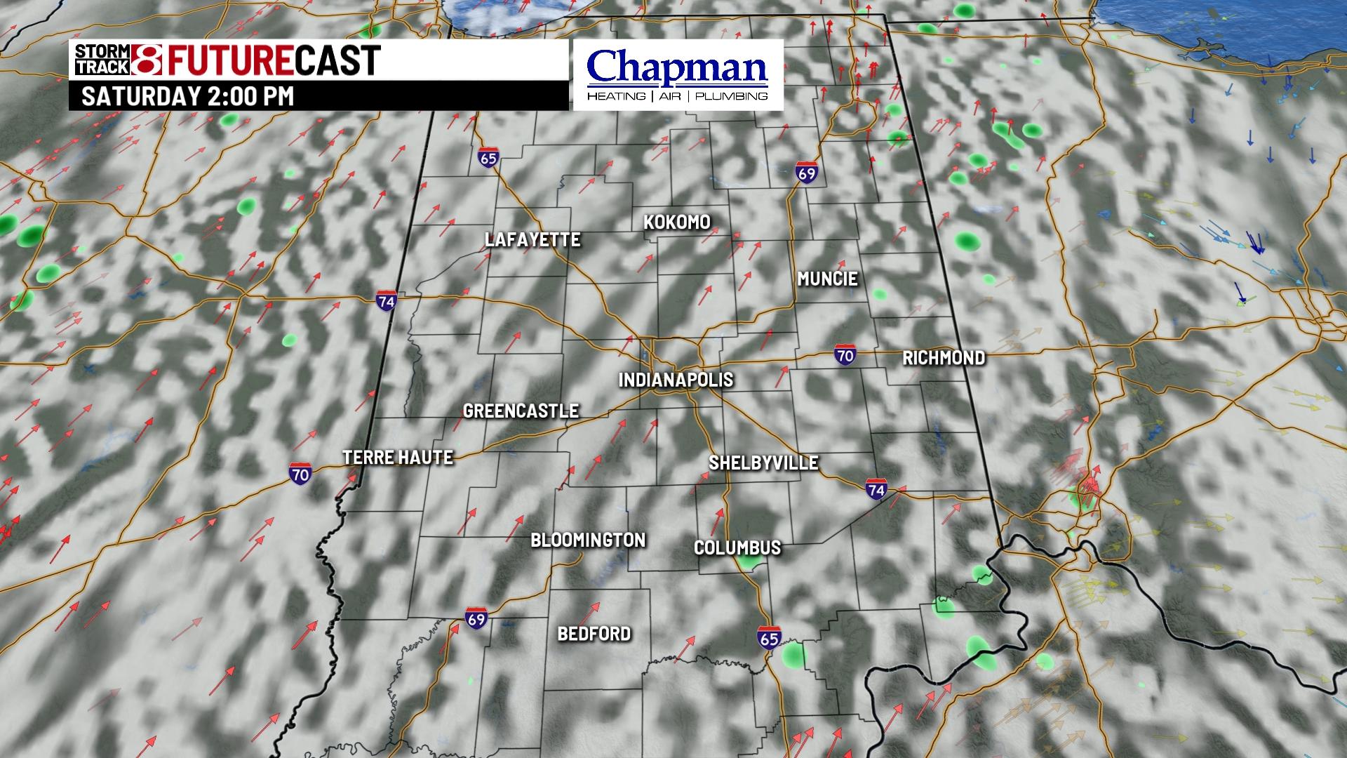 Hot weekend with rain returning Sunday - Indianapolis News | Indiana ...