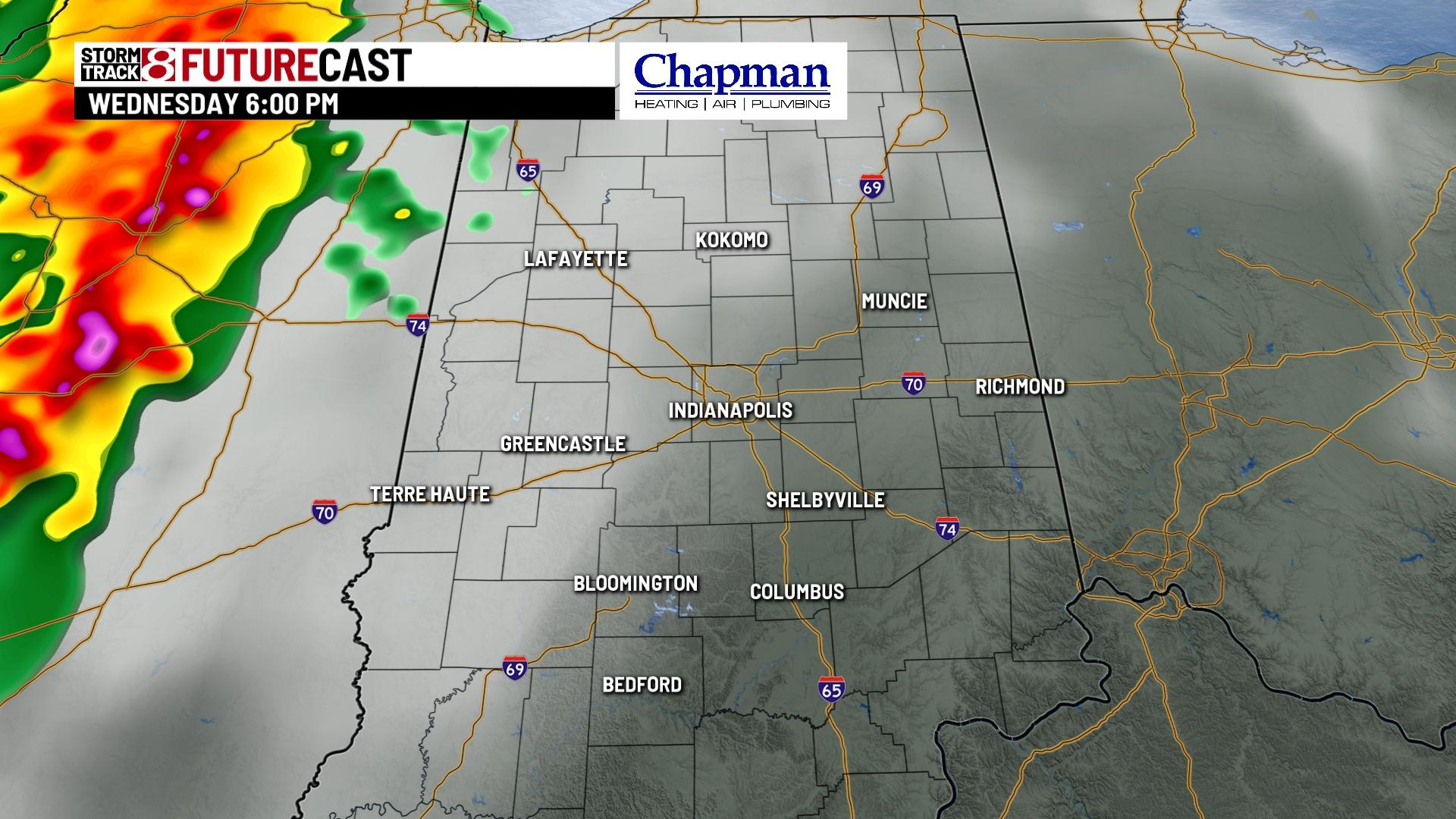 Summer heat and humidity to return by midweek - Indianapolis News ...