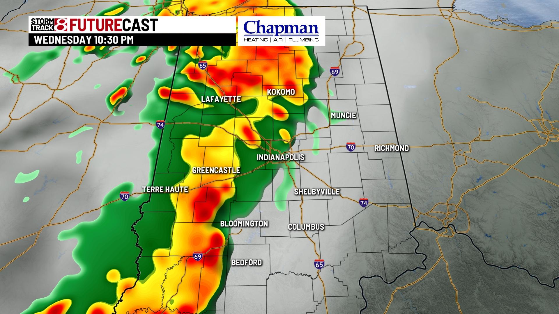 Summer heat and humidity to return by midweek - Indianapolis News ...